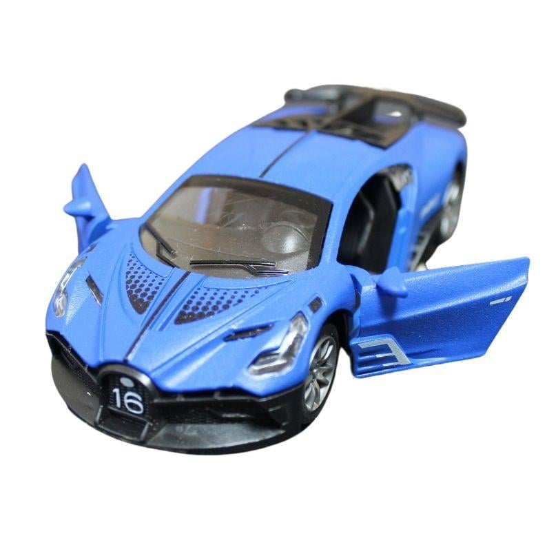 Çek-Bırak ve Sürmeli Arabalar, Ceren, CTOY 1:32 Çek Bırak Kapıları Açılabilen Bugo 73314 Mavi