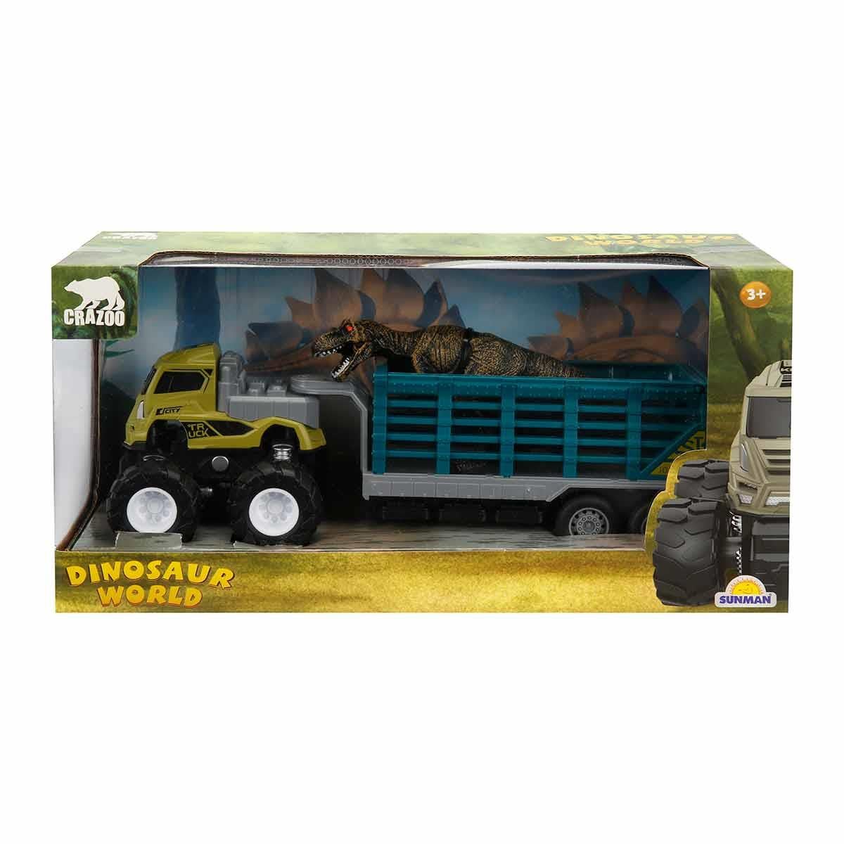 Çek-Bırak ve Sürmeli Arabalar, Sunman, Dinosaur World Dinozor Taşıma Aracı