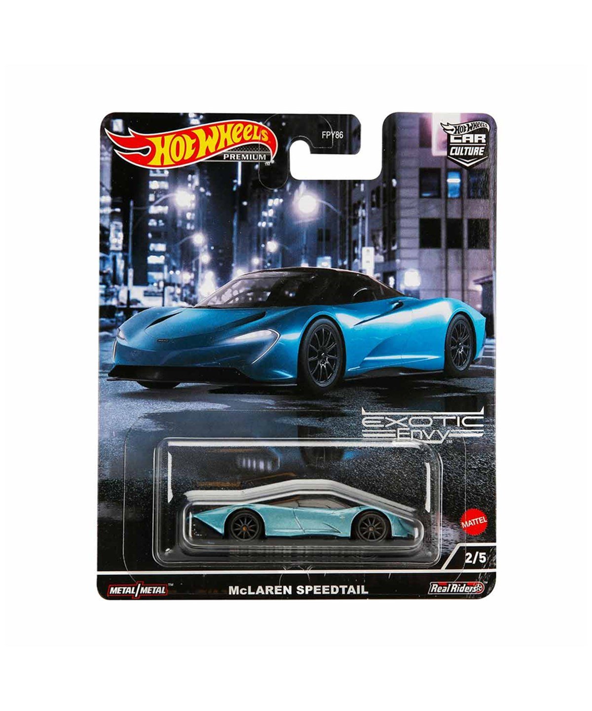 Çek-Bırak ve Sürmeli Arabalar, Hot Wheels, Hot Wheels Car Culture Arabalar FPY86 HCJ92 Mc Laren Speedtail