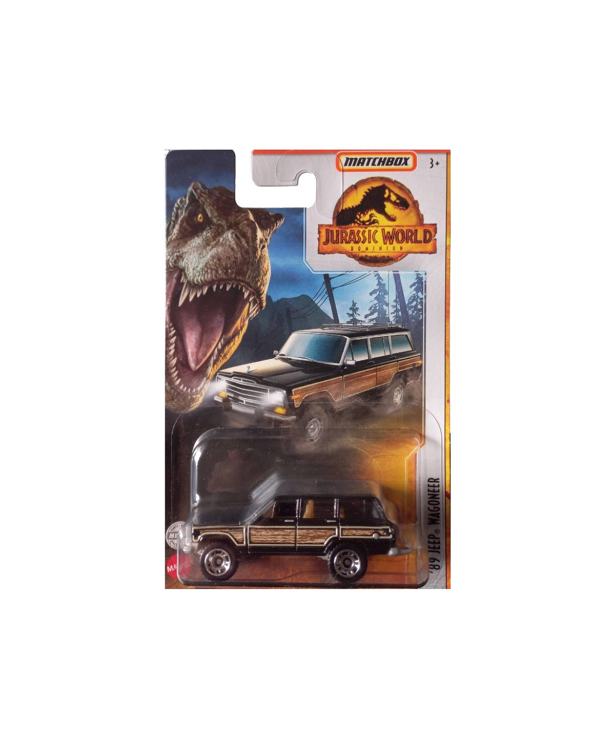 Çek-Bırak ve Sürmeli Arabalar, MATCHBOX, Matchbox Jurassic World Tekli Araçlar FMW90 HBH17 89 Jeep Wagoneer