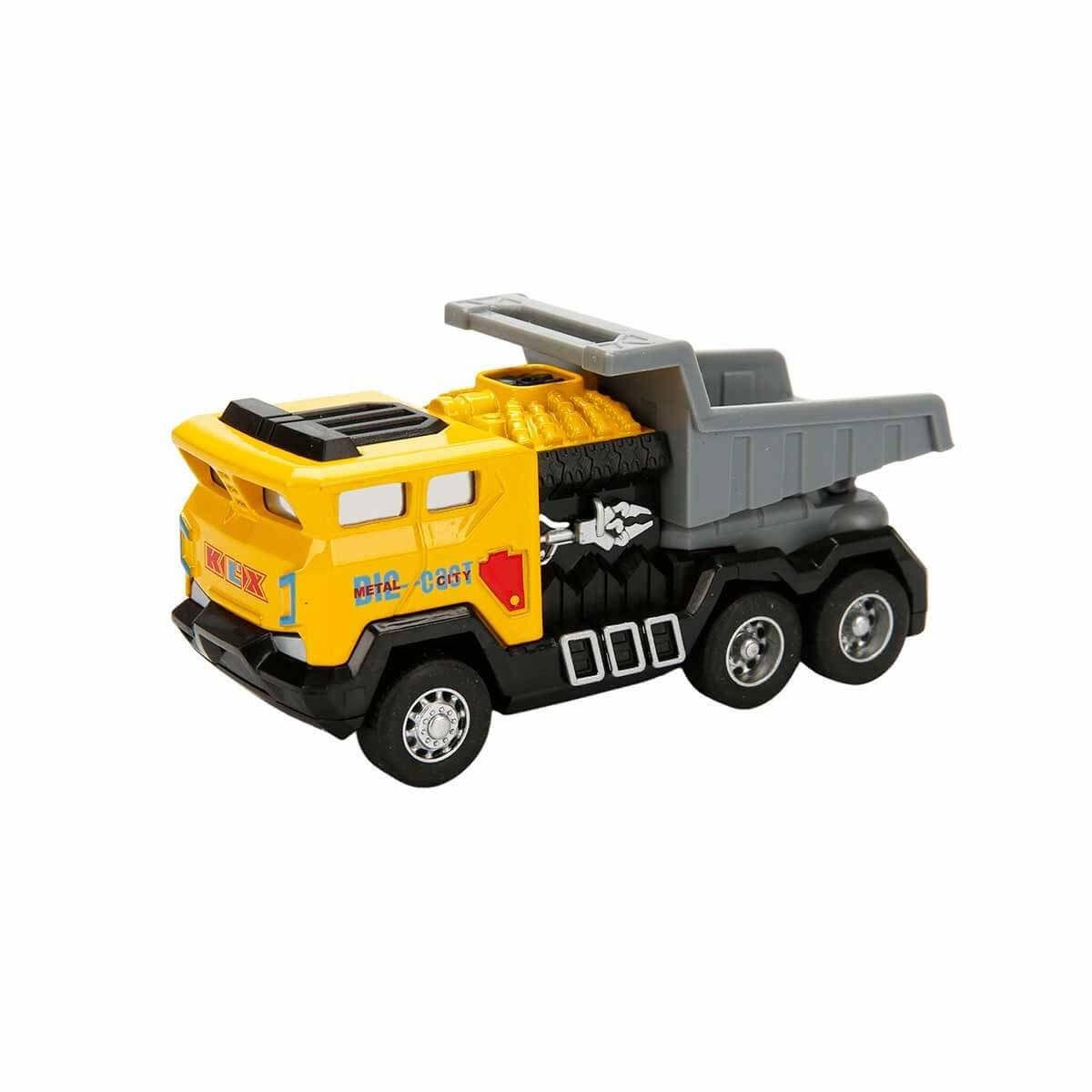 Çek-Bırak ve Sürmeli Arabalar, Sunman, Maxx Wheels Kamyon 20425 Sarı