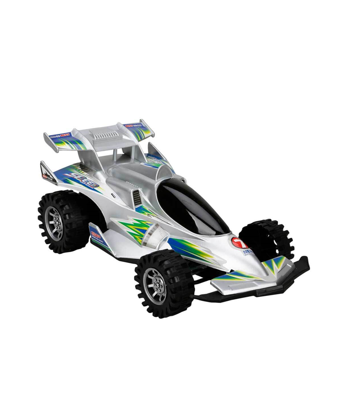 Çek-Bırak ve Sürmeli Arabalar, Sunman, Maxx Wheels Sesli ve Işıklı 3D Buggy Sürtmeli Araba 00996 Gri