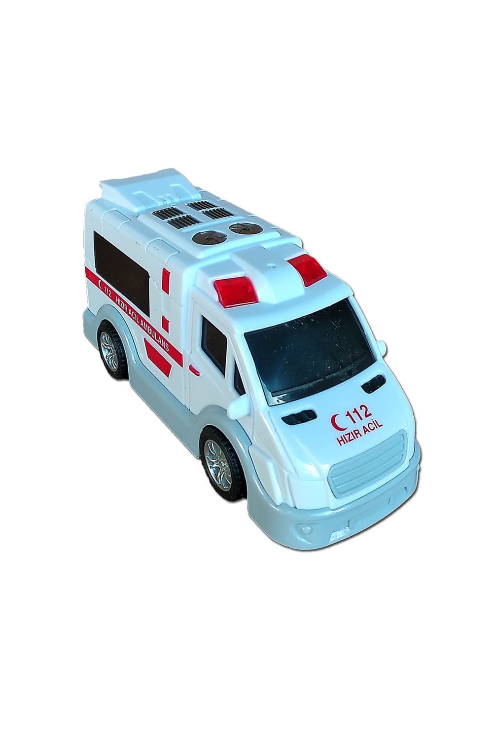 Çek-Bırak ve Sürmeli Arabalar, Birlik Oyuncak, Sürtmeli Kırılmaz Oyuncak Ambulans Araba