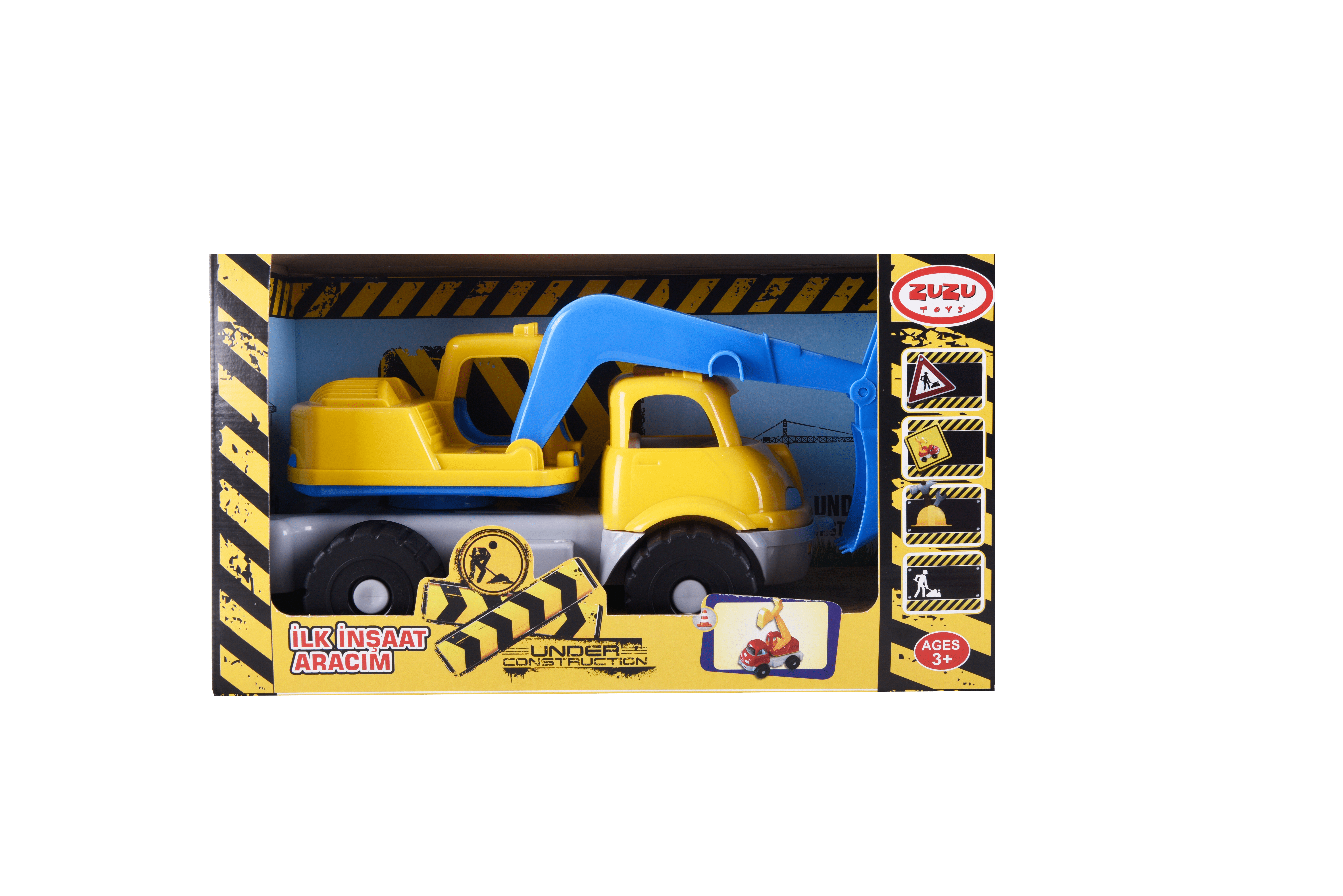 Çek-Bırak ve Sürmeli Arabalar, ZUZU TOYS, Zuzu Toys Kamyon Kepçe