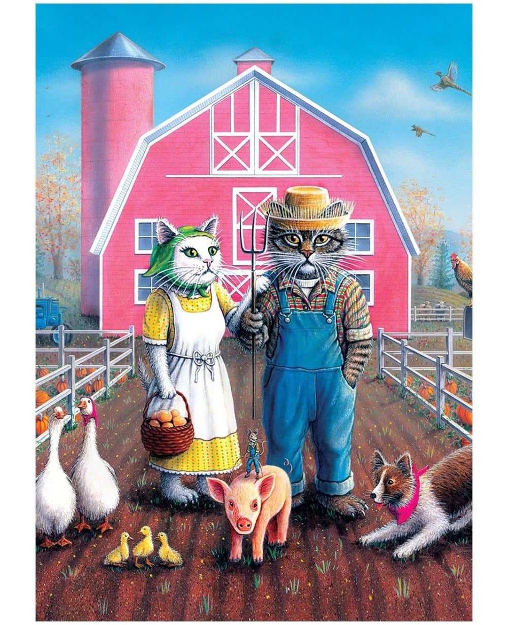 Çocuk Puzzle, ART PUZZLE, Art Puzzle Kedi Çiftliği 260 Parça Puzzle 5028