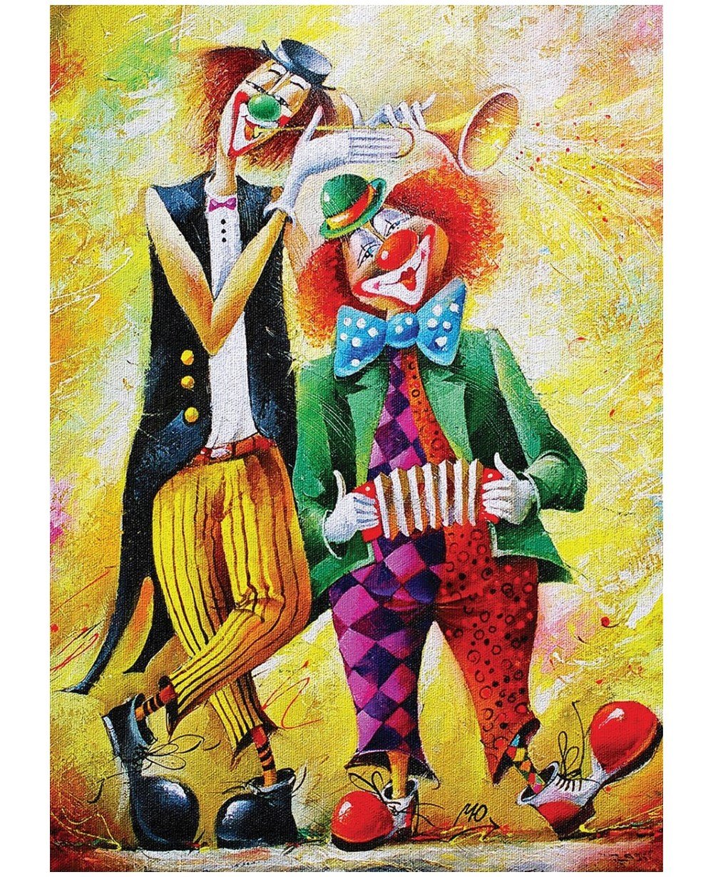 Çocuk Puzzle, ART PUZZLE, Art Puzzle Müzisyen Palyaçolar 260 Parça Puzzle 5030