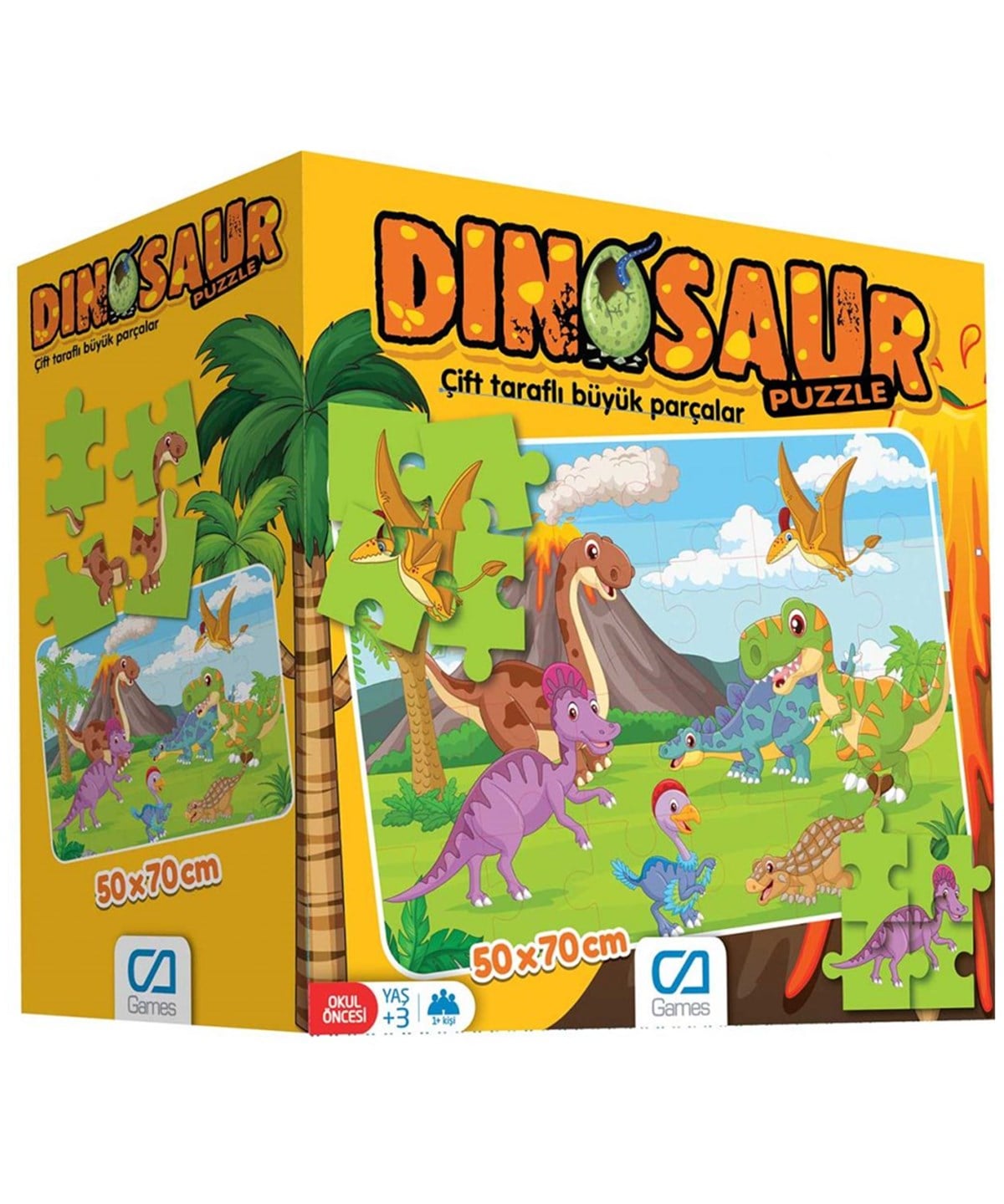 Çocuk Puzzle, CA Games, CA Games 5139 Dinazorlar Yer Puzzle