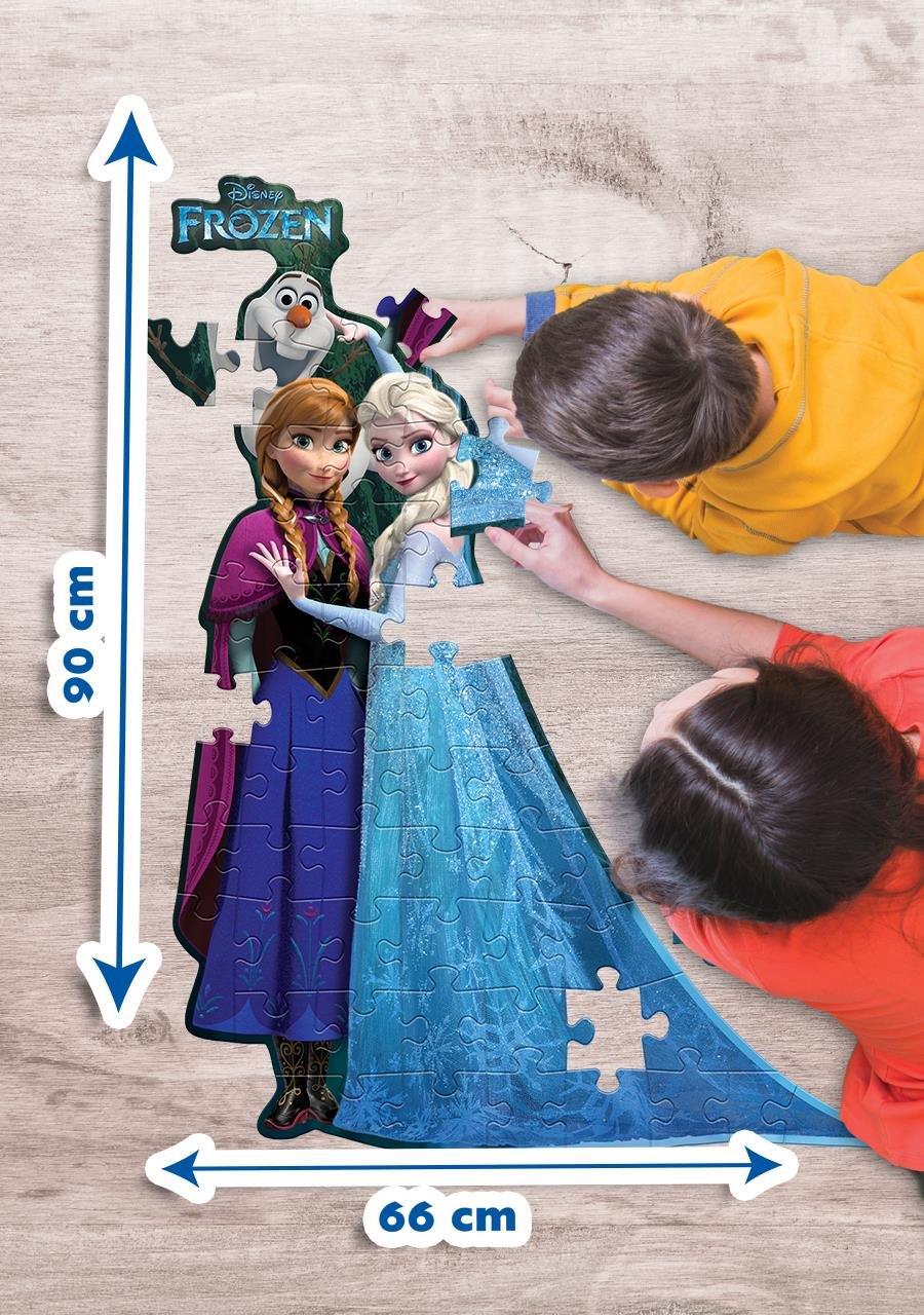 Çocuk Puzzle, KS GAMES, Frozen XL Puzzle 52 Parça 10906