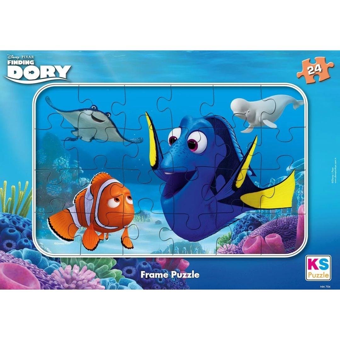 Çocuk Puzzle, KS GAMES, Nemo Frame Puzzle 24 Parça