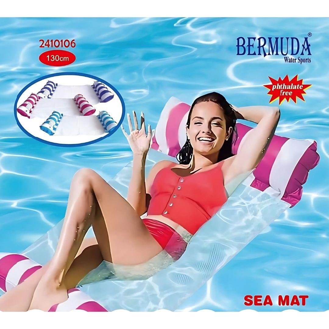 Deniz ve Havuz Ürünleri, OSMAN KIZILKAYA, Bermuda Fileli Deniz Yatağı 130 cm 2410106 Mor