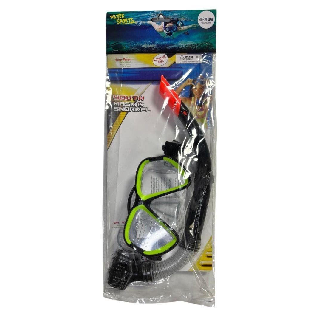 Deniz ve Havuz Ürünleri, OSMAN KIZILKAYA, Bermuda PBH Maske Snorkel Set 2363A Siyah