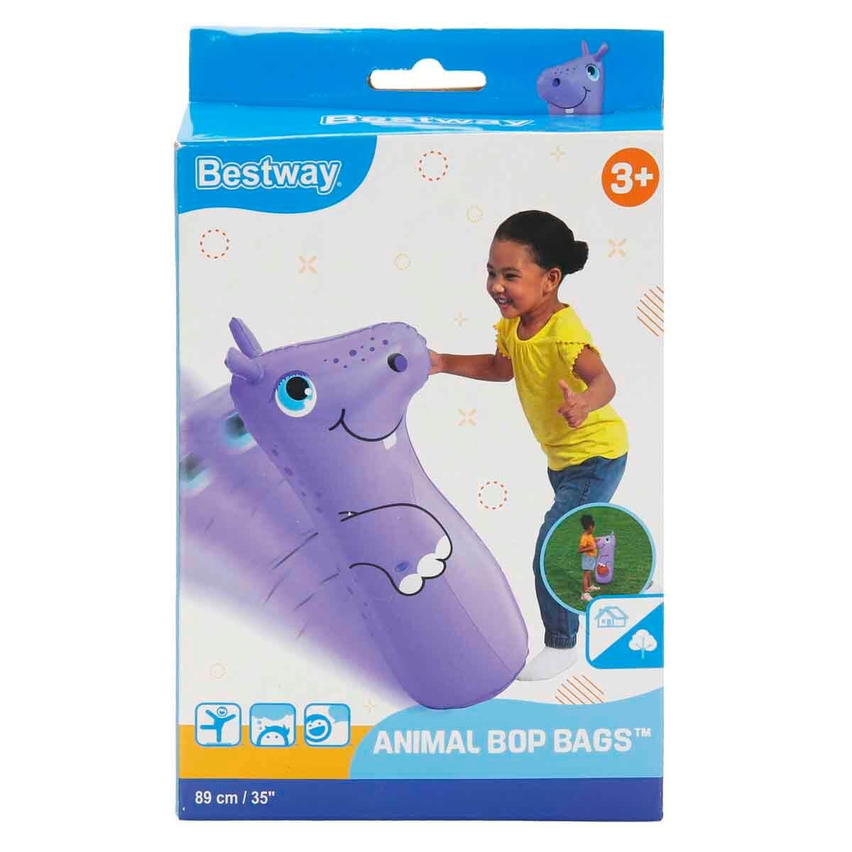 Deniz ve Havuz Ürünleri, OSMAN KIZILKAYA, Bestway Hayvan Temalı Hacı Yatmaz 89 cm 52152 Mor