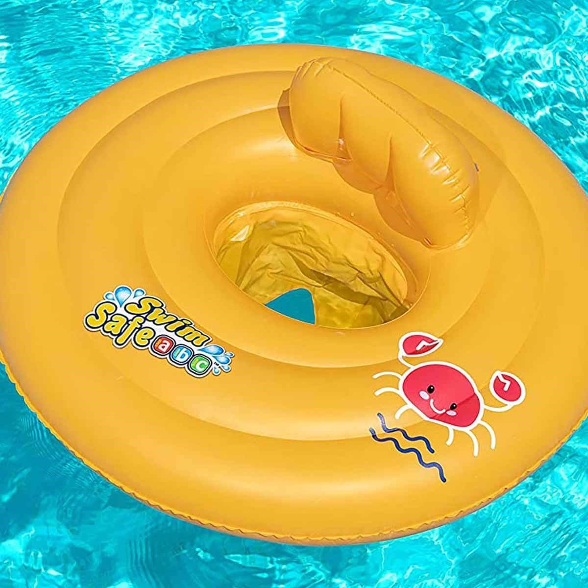 Deniz ve Havuz Ürünleri, OSMAN KIZILKAYA, Bestway Lüks Sarı Baby Float Simit 69 cm 32096