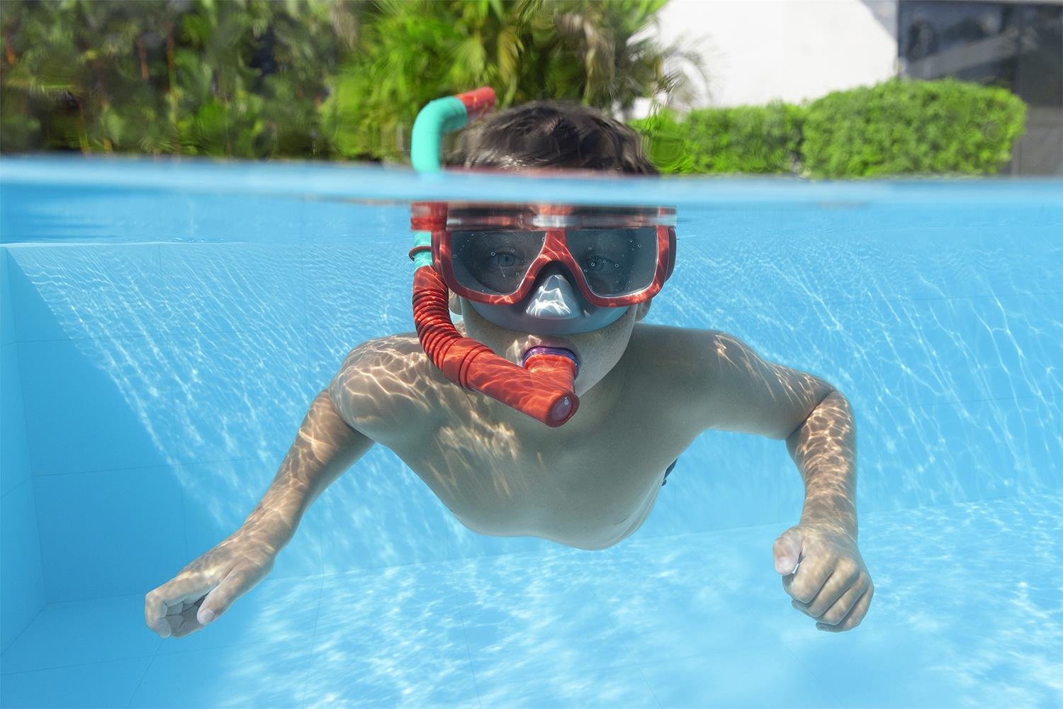 Deniz ve Havuz Ürünleri, OSMAN KIZILKAYA, Bestway Maske ve Snorkel Vakumlu 24032 Kırmızı
