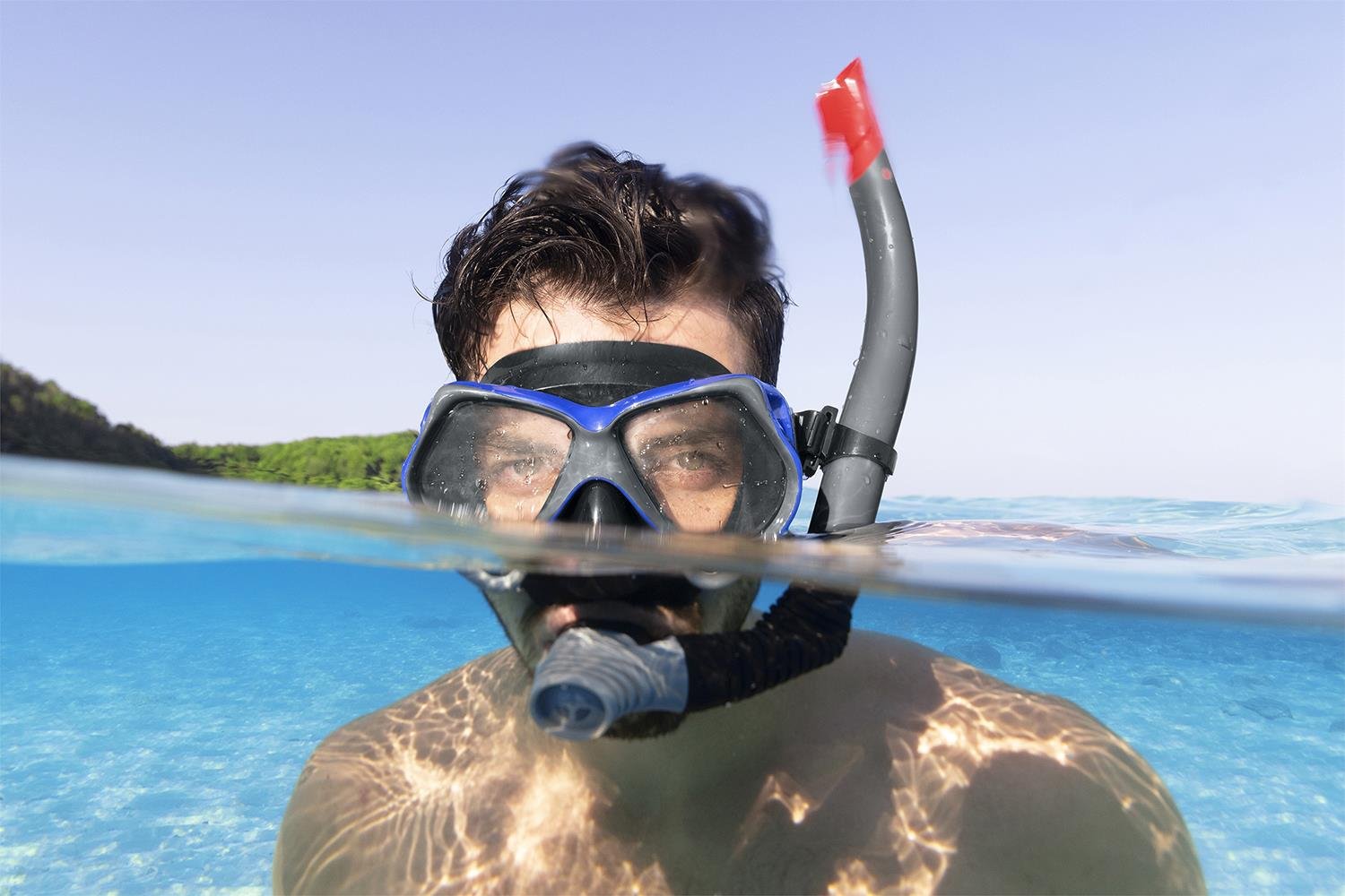 Deniz ve Havuz Ürünleri, OSMAN KIZILKAYA, Bestway Maske ve Snorkel Temp Slikon 24069 Mavi