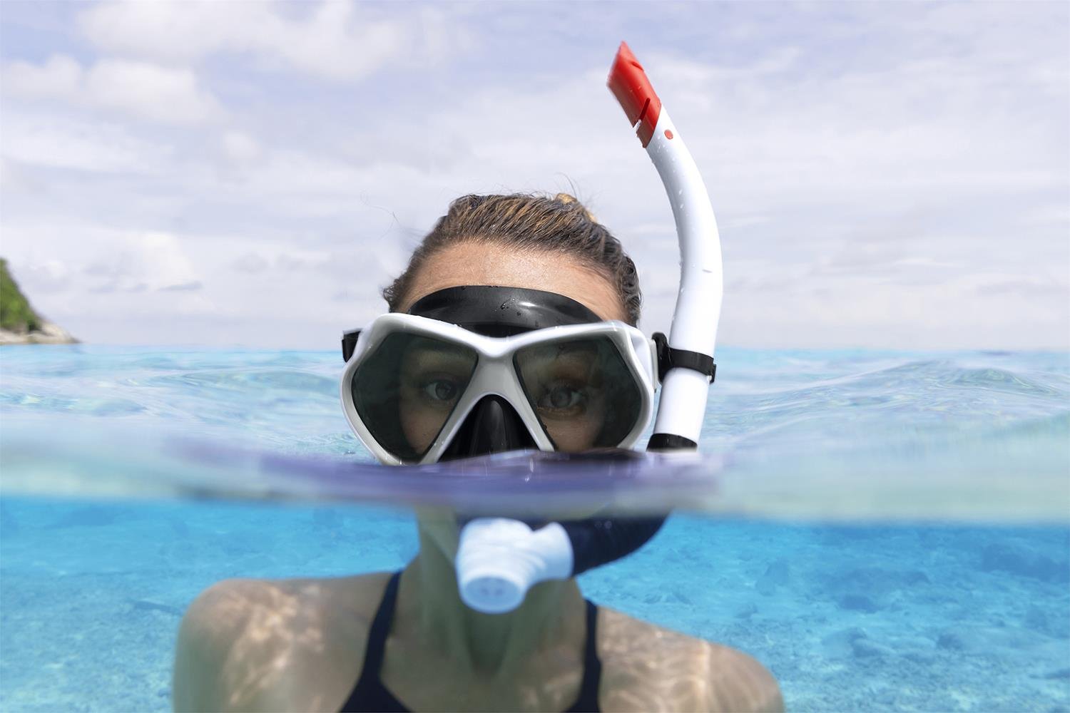 Deniz ve Havuz Ürünleri, OSMAN KIZILKAYA, Bestway Maske ve Snorkel Temp Slikon 24069 Beyaz