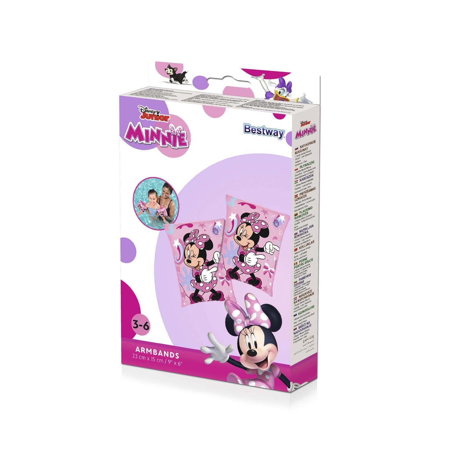 Deniz ve Havuz Ürünleri, OSMAN KIZILKAYA, Bestway Minnie Mouse Kolluk 3-6 Yaş 23 cm 91038