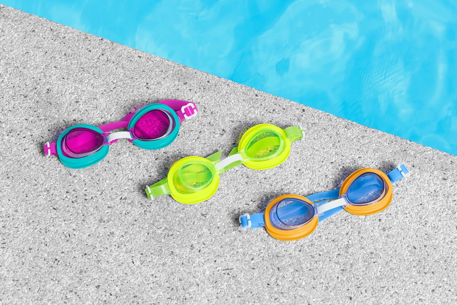 Deniz ve Havuz Ürünleri, OSMAN KIZILKAYA, Bestway Yüzücü Gözlüğü 21002 Turkuaz