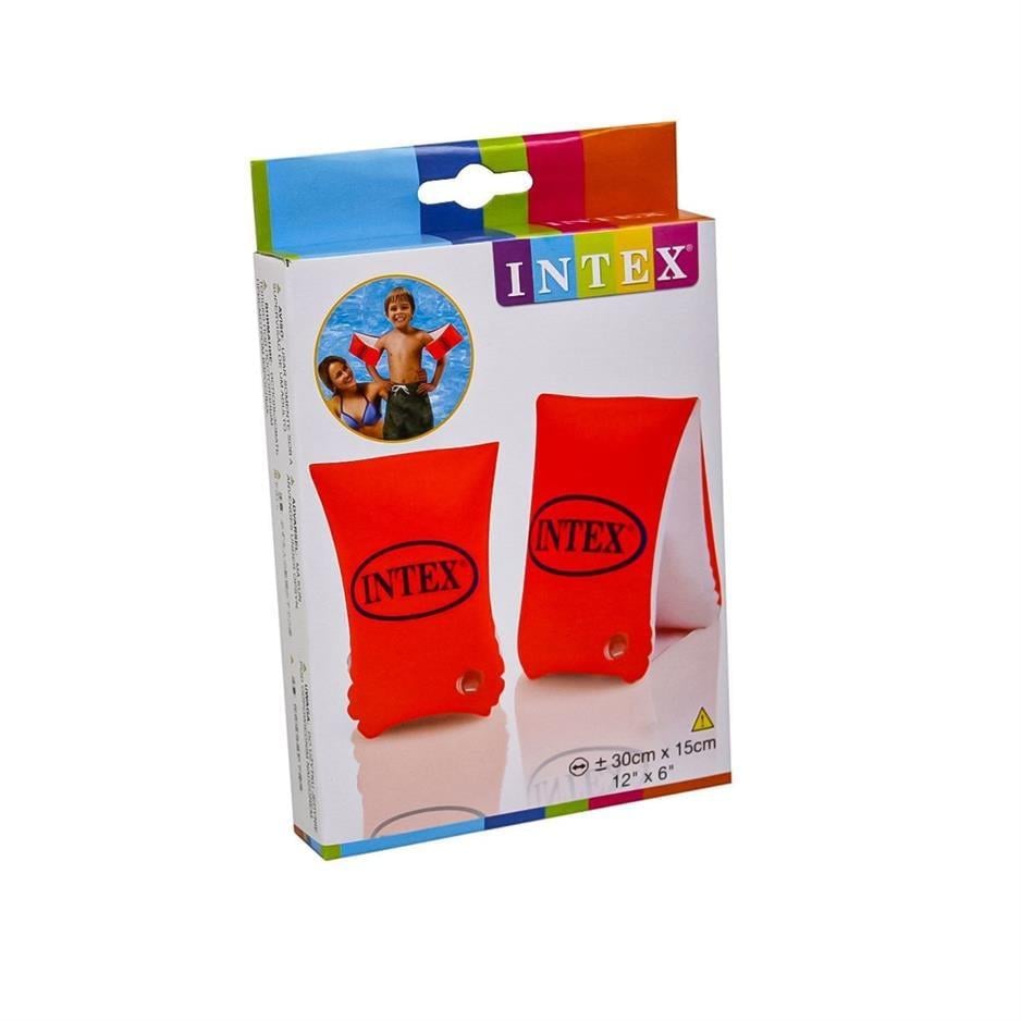 Deniz ve Havuz Ürünleri, intex, Intex Kolluk 30X15 cm 6-12 Yaş Kırmızı