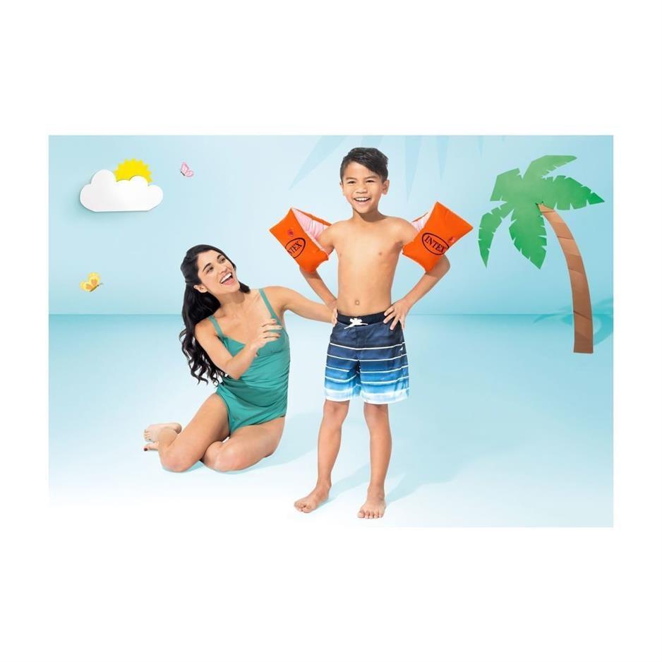 Deniz ve Havuz Ürünleri, intex, Intex Kolluk 30X15 cm 6-12 Yaş Kırmızı