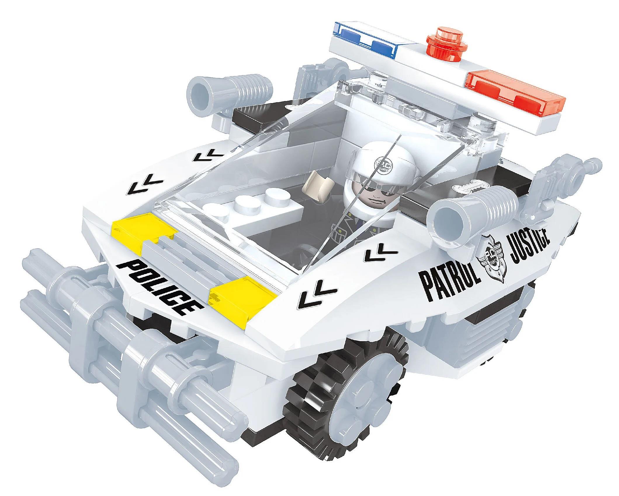 Diğer Lego Setleri, MEGA OYUNCAK, Ausini Polis Set 116 Parça