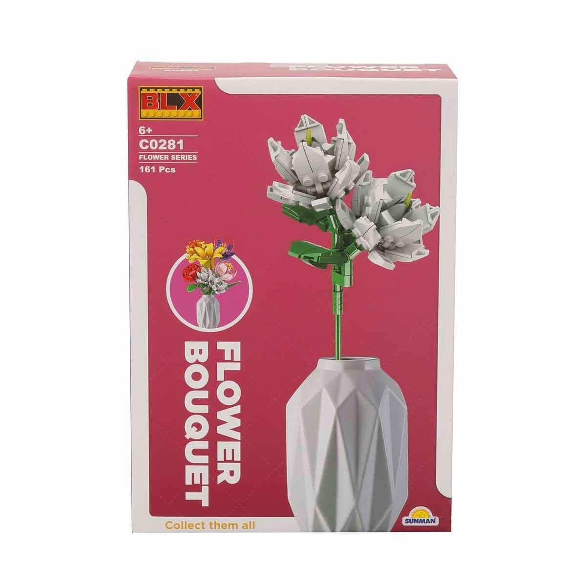 Diğer Lego Setleri, Sunman, BLX Çiçek Buketleri C0281 92502 Beyaz Çiçek 161 Parça
