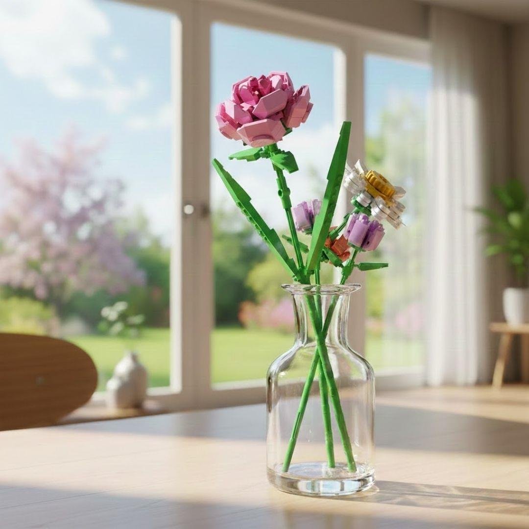 Diğer Lego Setleri, Sunman, BLX Çiçekler Gül JK26221