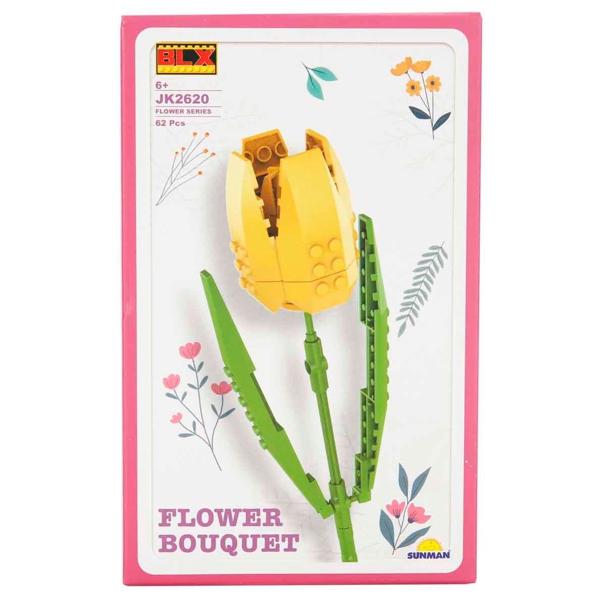 Diğer Lego Setleri, Sunman, BLX Çiçekler Lale Sarı JK2620