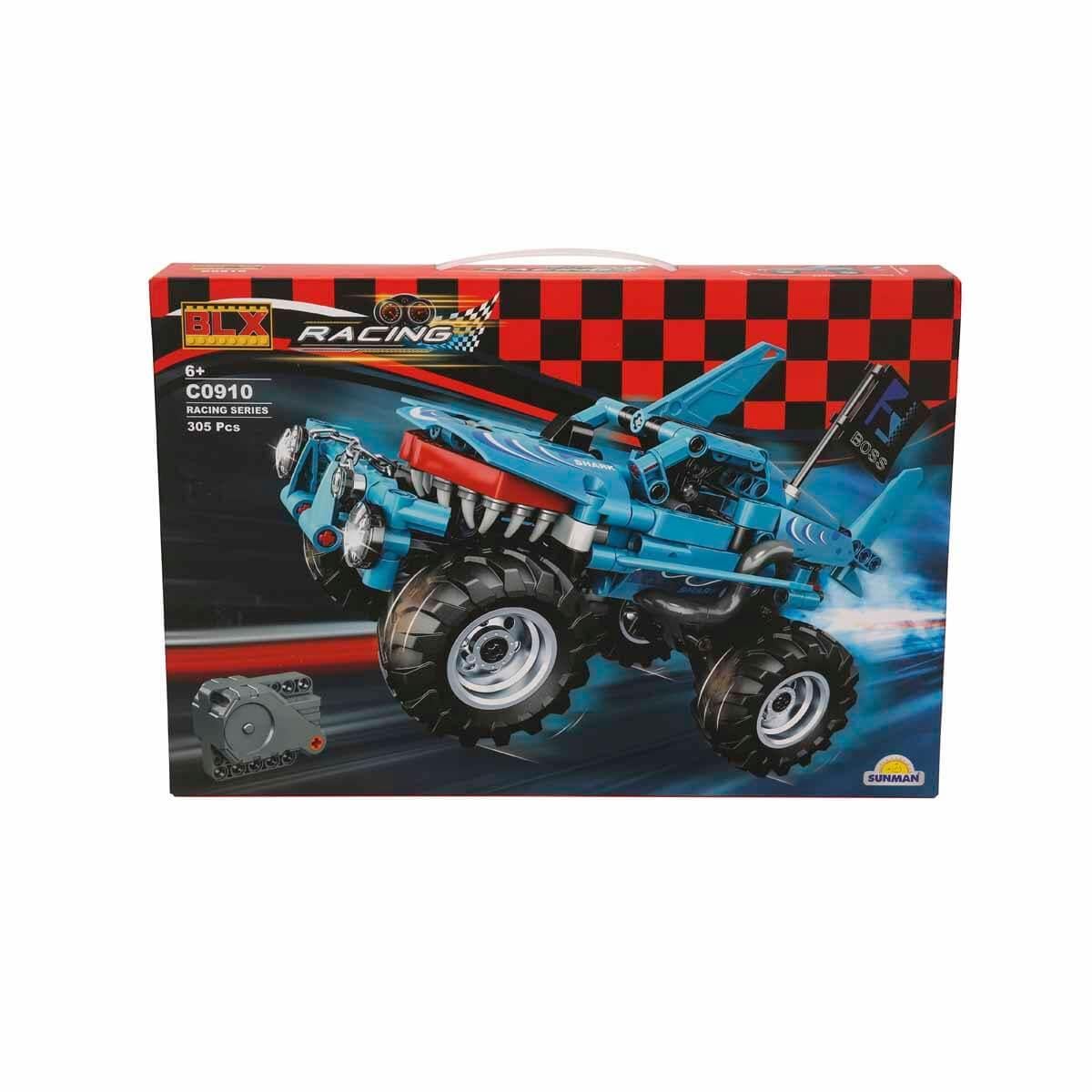 Diğer Lego Setleri, Sunman, BLX Racing Boss Shark Yarış Arabası C0910