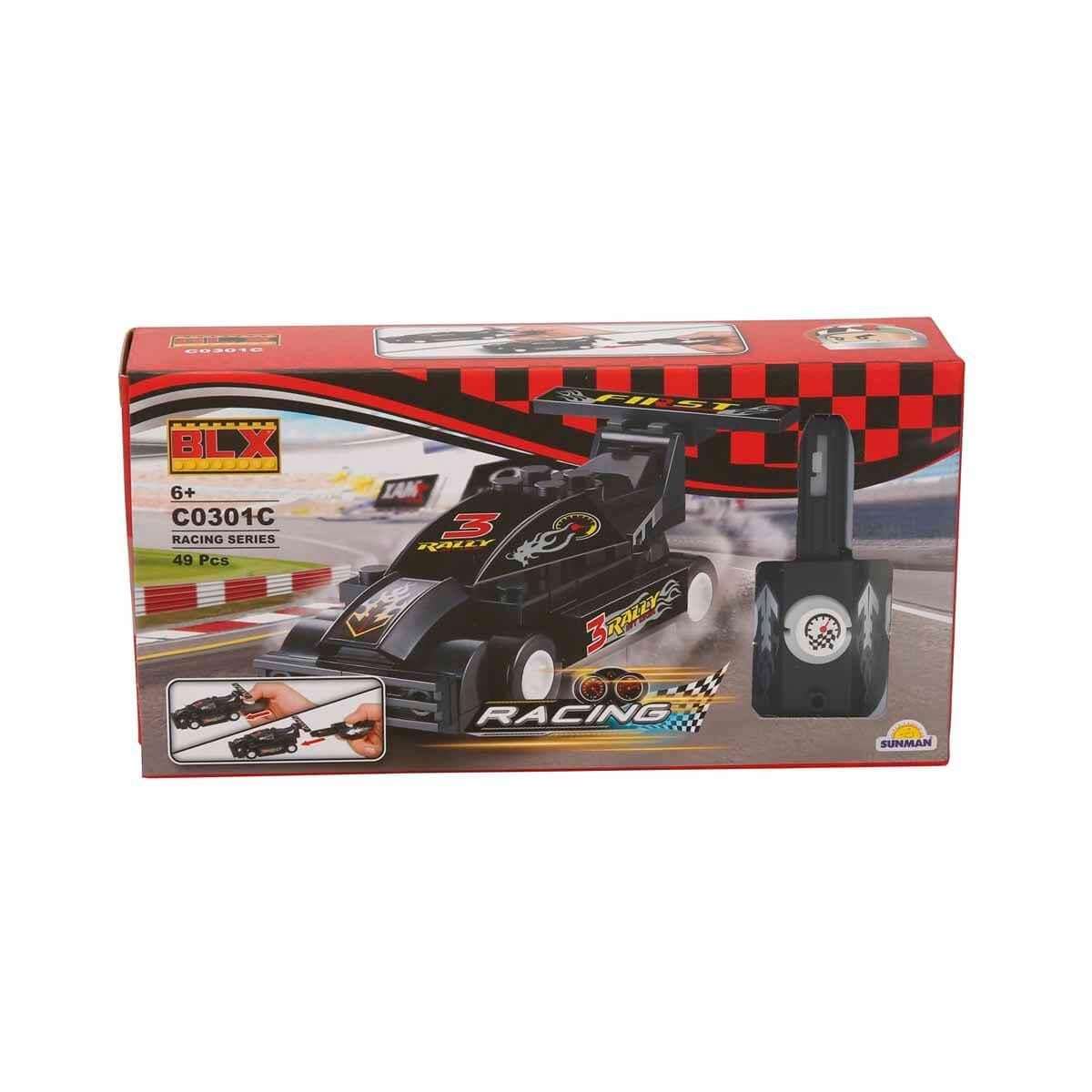 Diğer Lego Setleri, Sunman, BLX Racing Yarış Arabası Yapı Seti C0301A 92779 Siyah