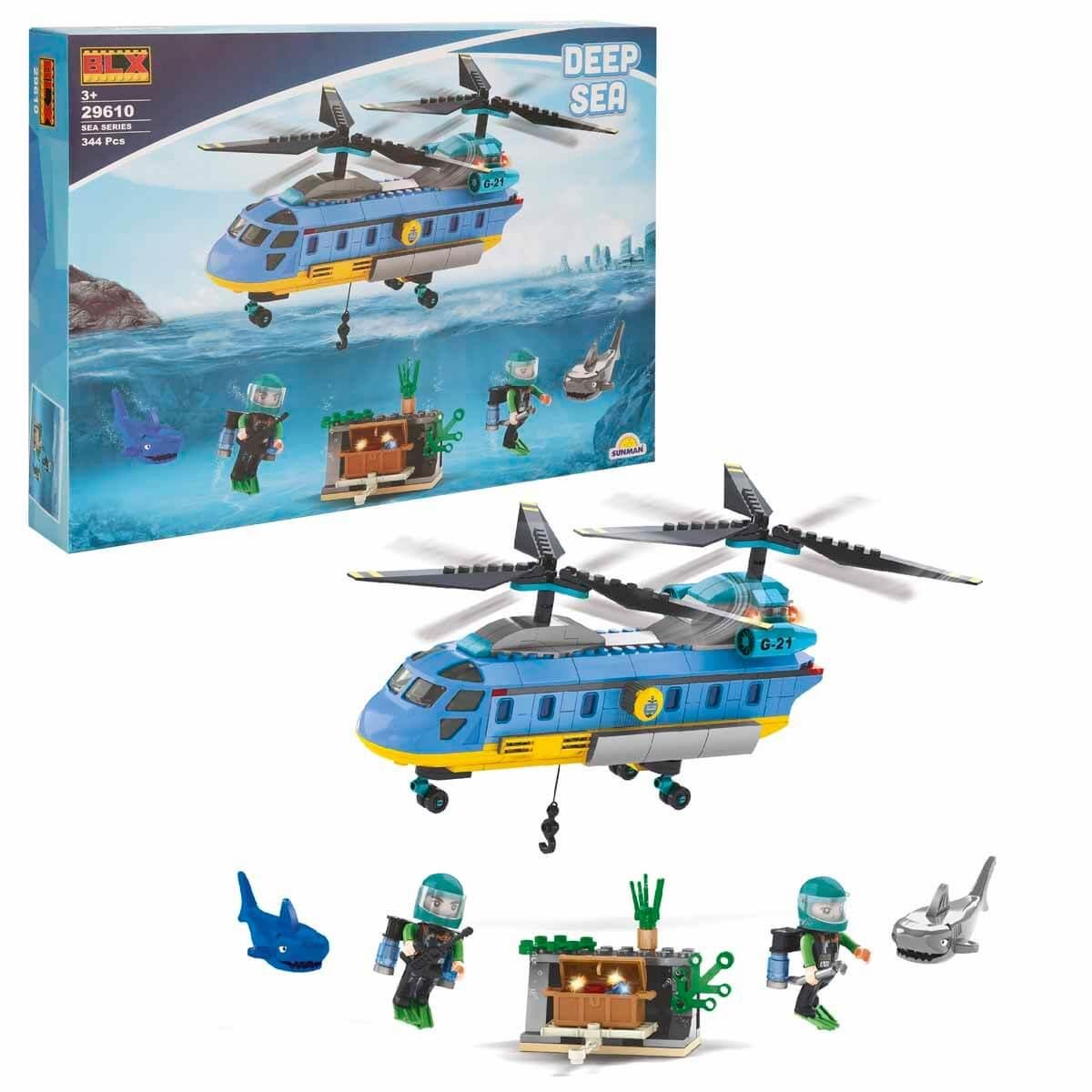 Diğer Lego Setleri, Sunman, BLX Sea Hazine Operasyonu ve Helikopter 29610