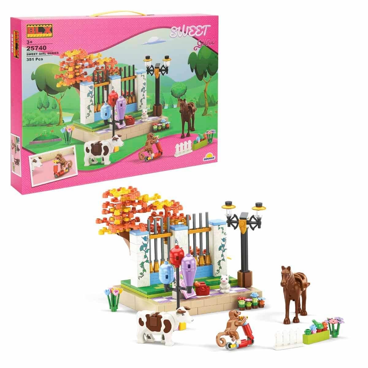 Diğer Lego Setleri, Sunman, BLX Sweet Girl Sokak Oyun Seti 25740