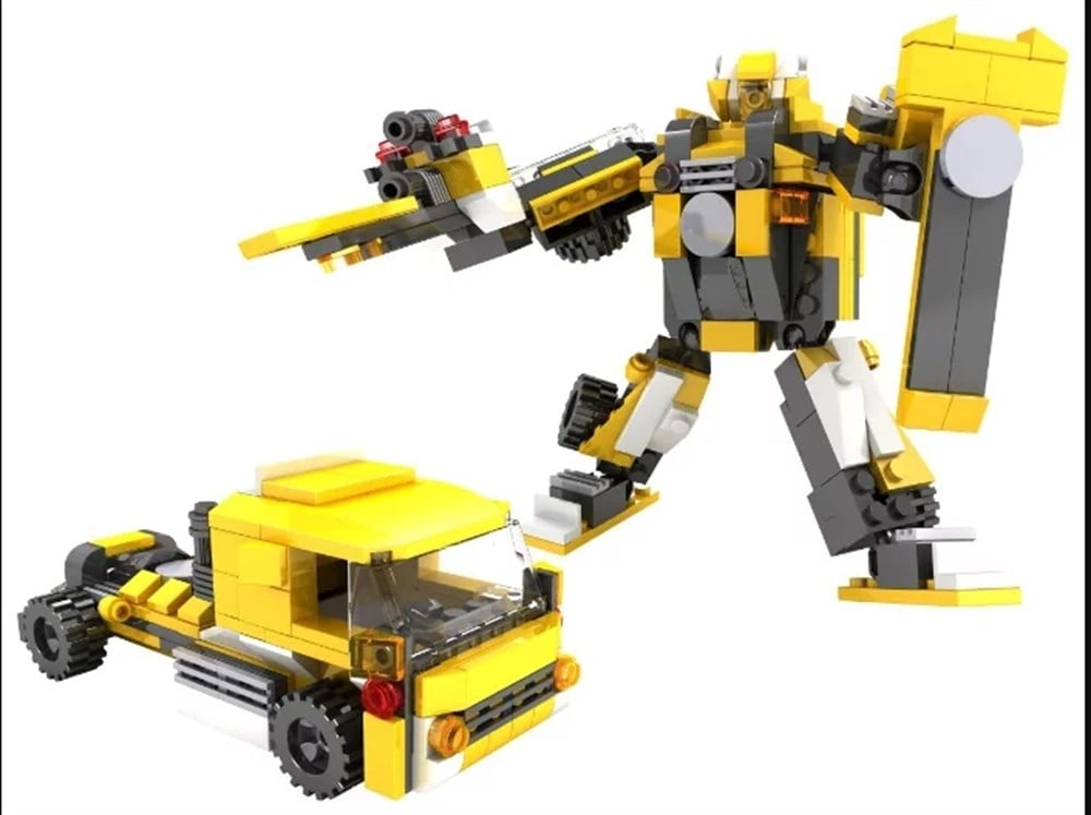 Diğer Lego Setleri, Merkez Oyuncak, Cogo Lego Seti 4803 Arabaya Dönüşen Robot