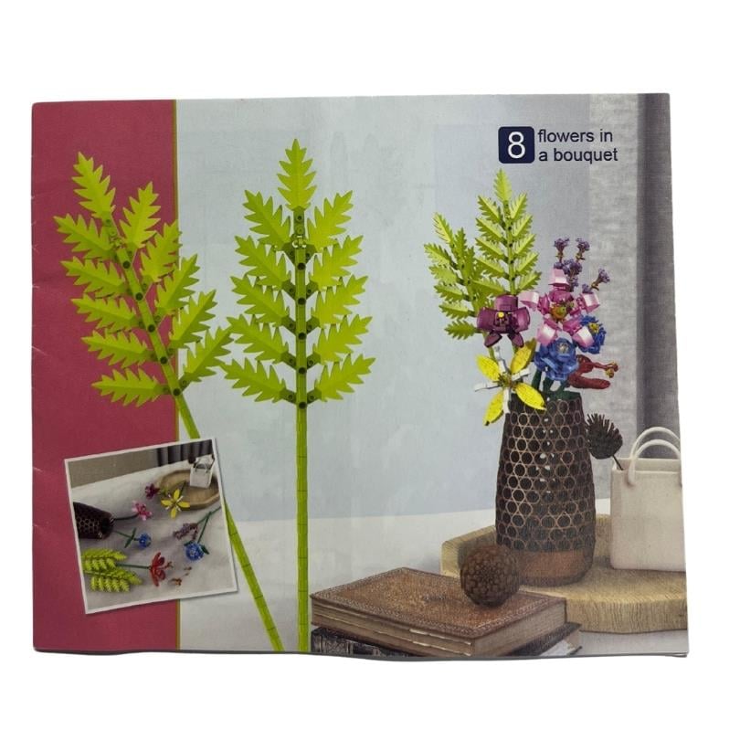 Diğer Lego Setleri, Ceren, CTOY Mini Blok Çiçekler 76025 Bracken (Eğrelti)