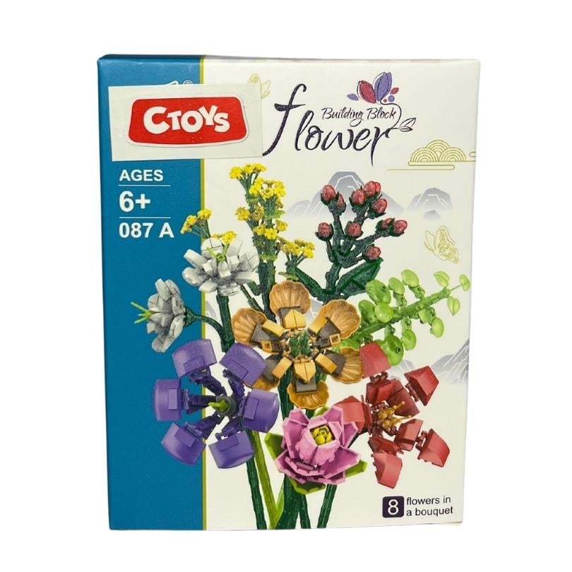 Diğer Lego Setleri, Ceren, CTOY Mini Blok Çiçekler 76018 Okaliptüs