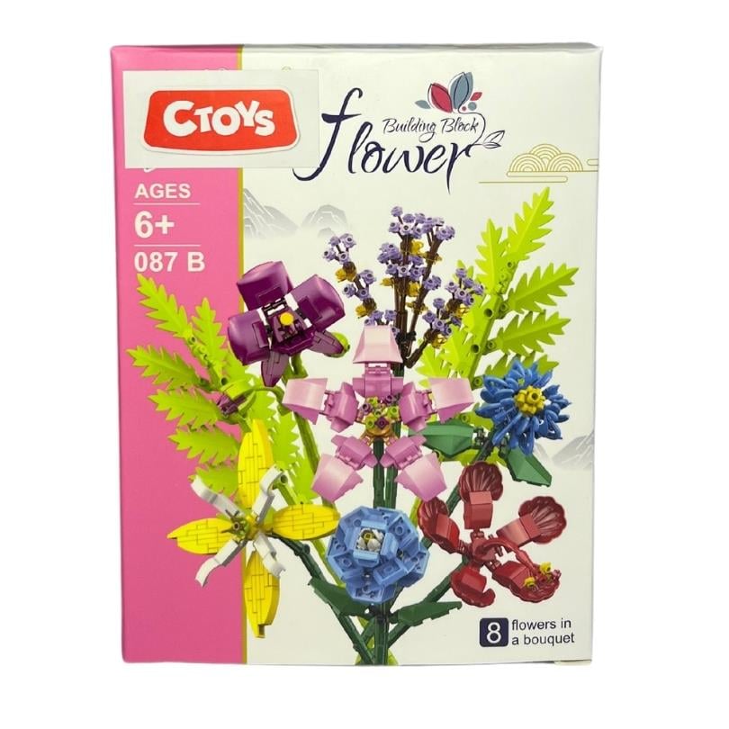 Diğer Lego Setleri, Ceren, CTOY Mini Blok Çiçekler 76025 Hibiscus