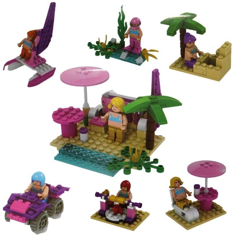 Diğer Lego Setleri, Ceren, CTOY Mini Bloklar Plaj