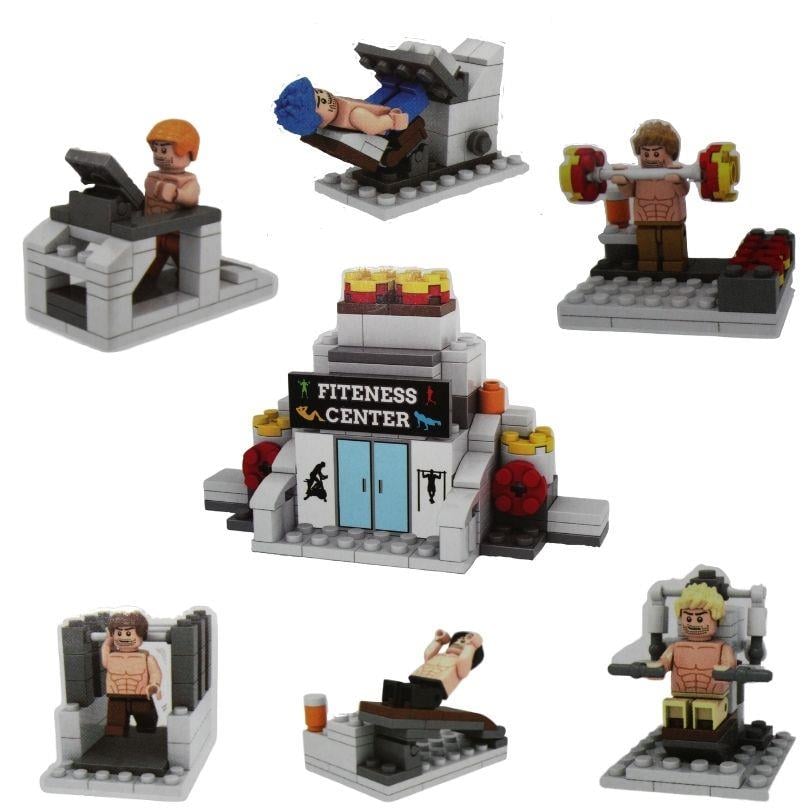 Diğer Lego Setleri, Ceren, CTOY Mini Bloklar Spor Salonu