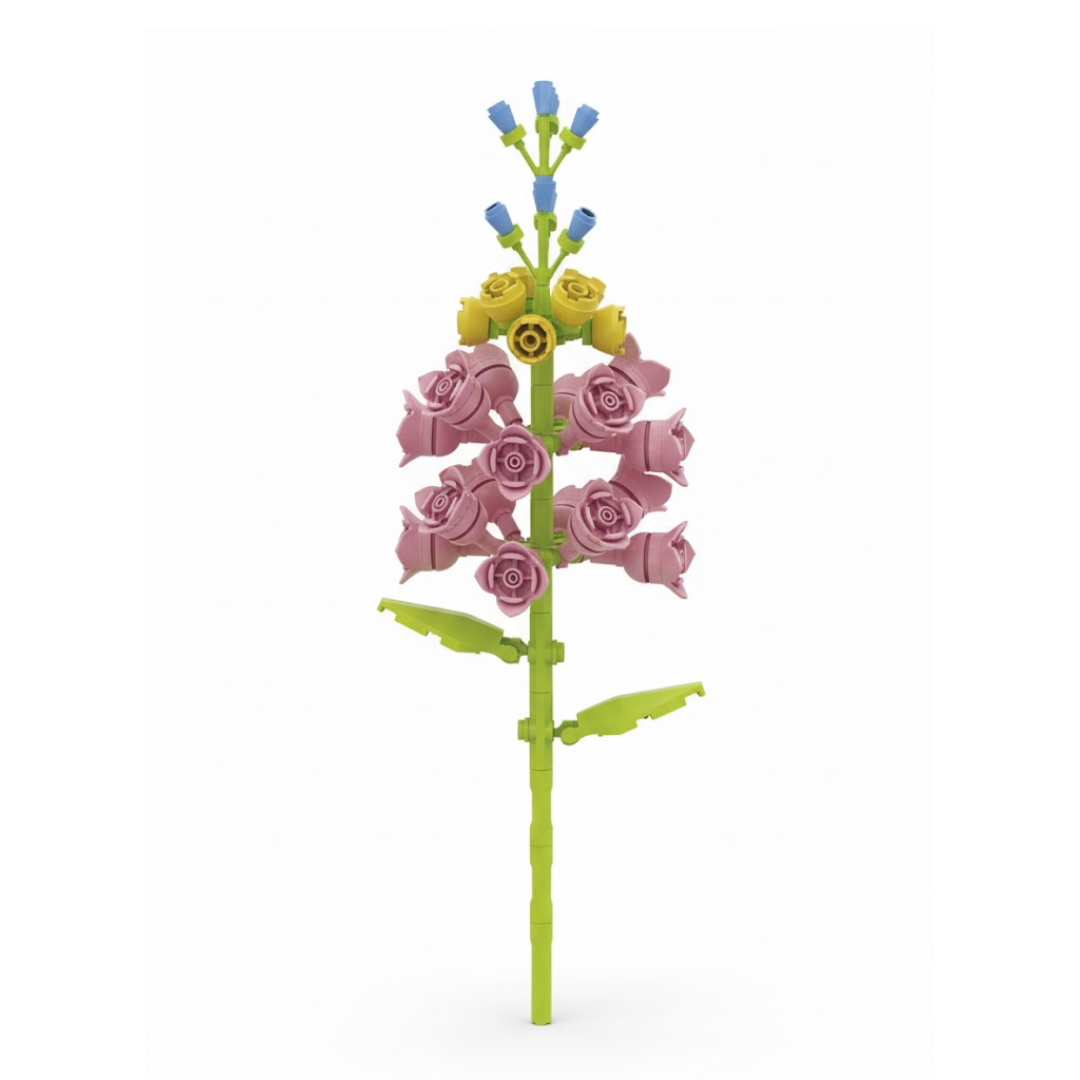 Diğer Lego Setleri, MEGA OYUNCAK, Mega Blok Çiçek Aslanağzı Çiçeği 150 Parça