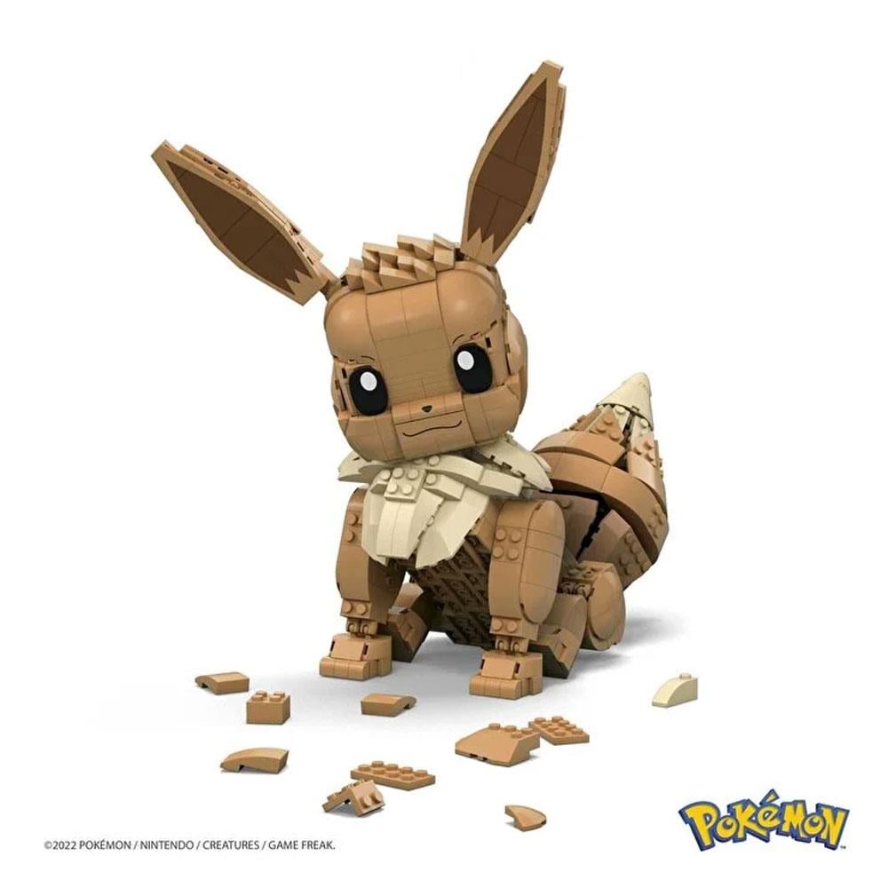Diğer Lego Setleri, MEGA BLOKS, Mega Bloks Construx Pokemon Jumbo Eevee GMD34