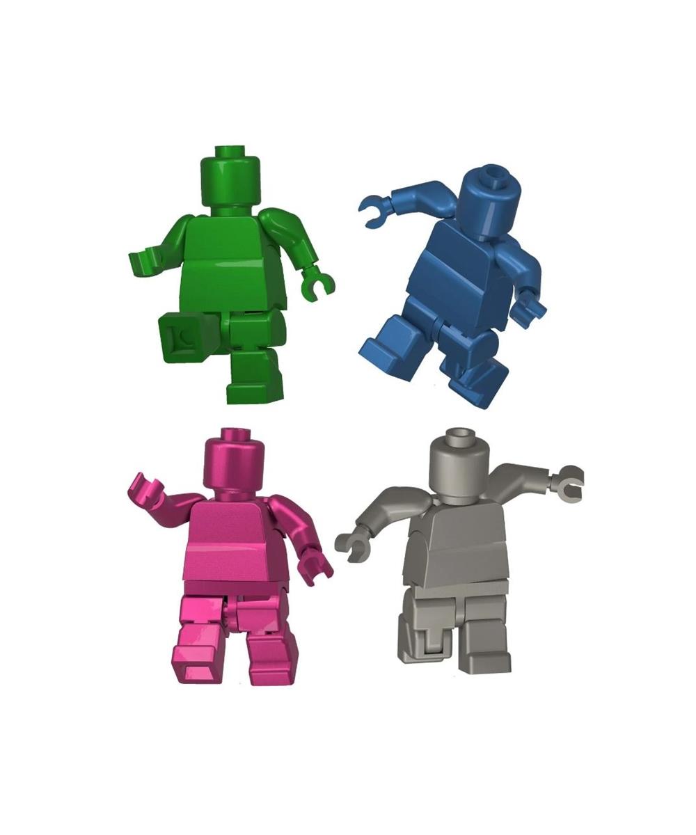 Diğer Lego Setleri, Pilsan, Pilsan Akrobat Adamlı Micro Bloklar 341 Parça