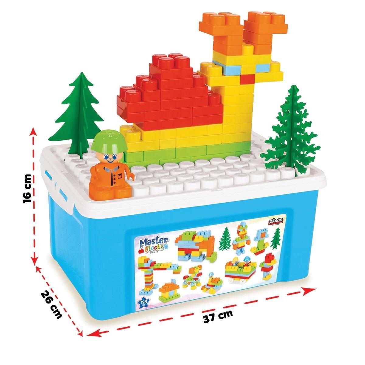 Diğer Lego Setleri, Pilsan, Pilsan Aksesuarlı Master Bloklar (128 Parça)