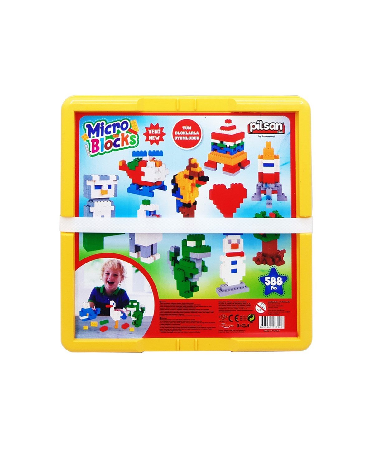 Diğer Lego Setleri, Pilsan, Pilsan Klasik Micro Blocks Serisi 588 Parça Lego Seti