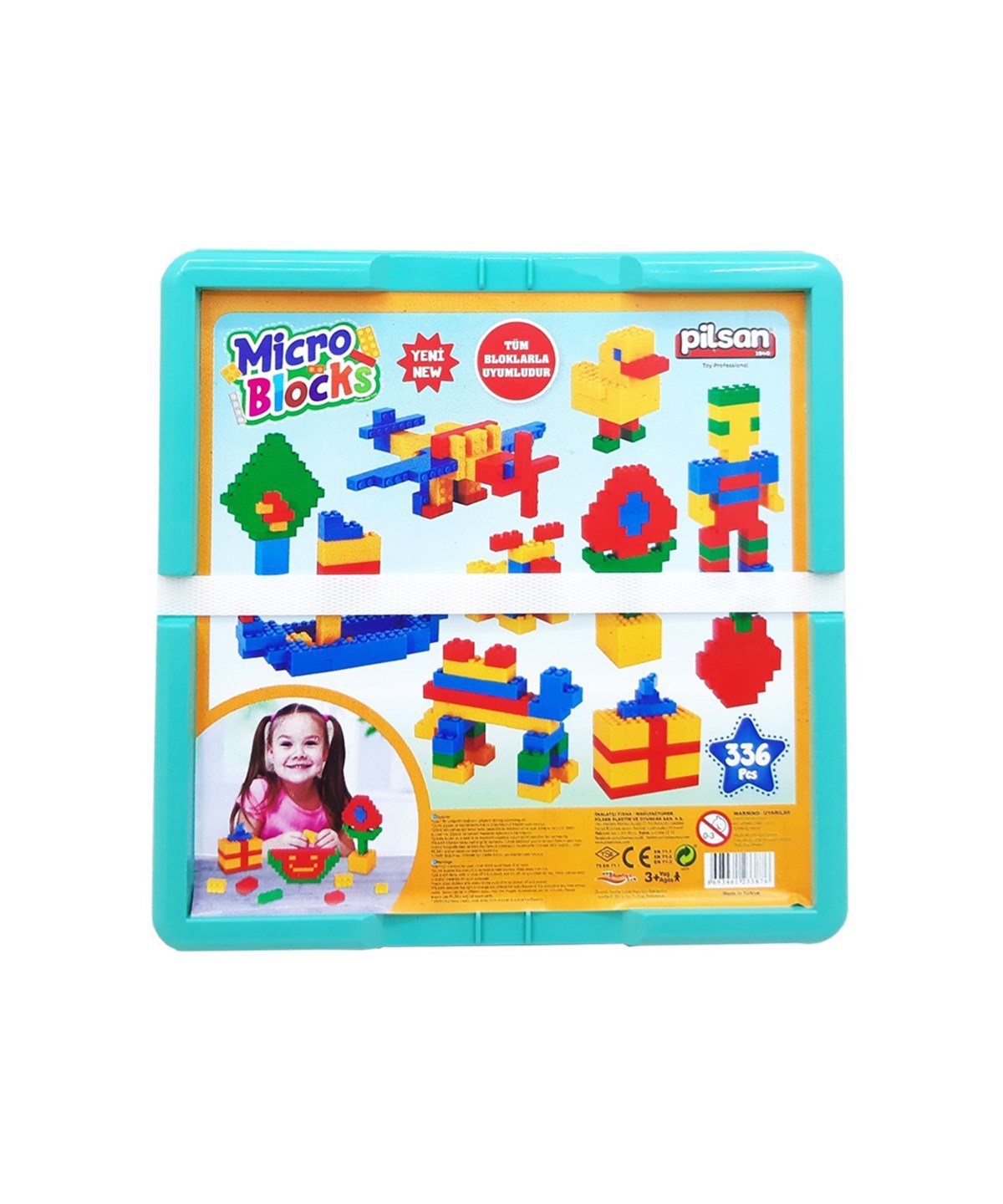 Diğer Lego Setleri, Pilsan, Pilsan Klasik Micro Blocks Serisi 336 Parça Lego Seti