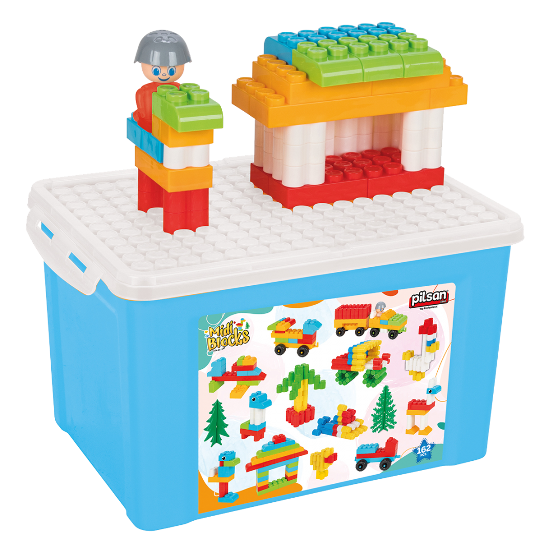 Diğer Lego Setleri, Pilsan, Pilsan Midi Blok 162 Parça Lego Oyunu