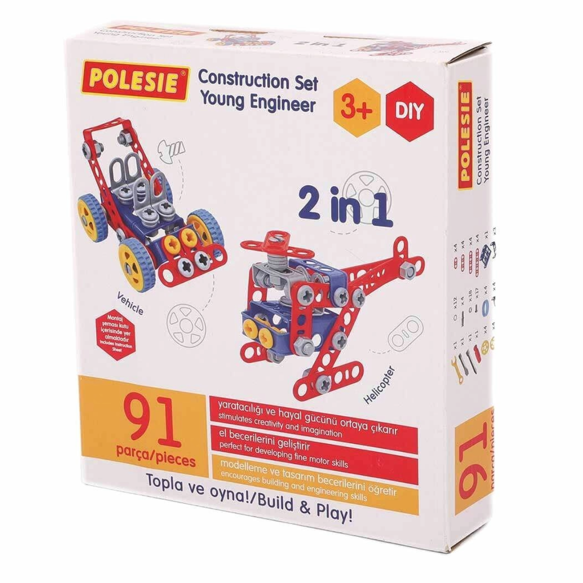 Diğer Lego Setleri, Polesie, Polesie Eğitici Mucit Tasarım Seti