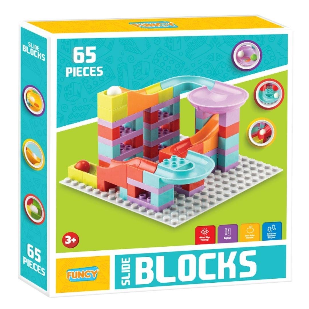 Diğer Lego Setleri, FUNCY, Slide Blocks 65 Parça