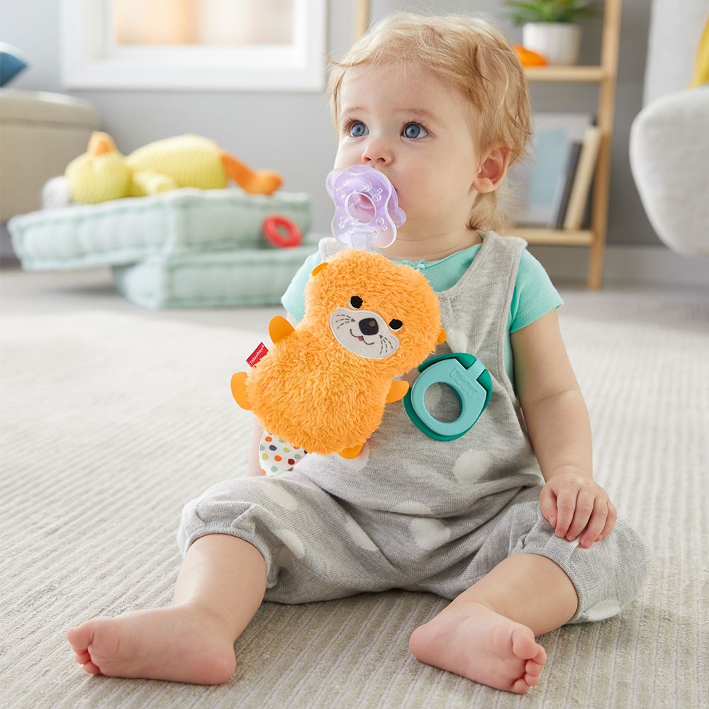 Dişlik ve Çıngıraklar, Fisher Price, Fisher Price Clipimals Emzik Tutacağı Arkadaşlar GKC49 GJD29 Su Samuru