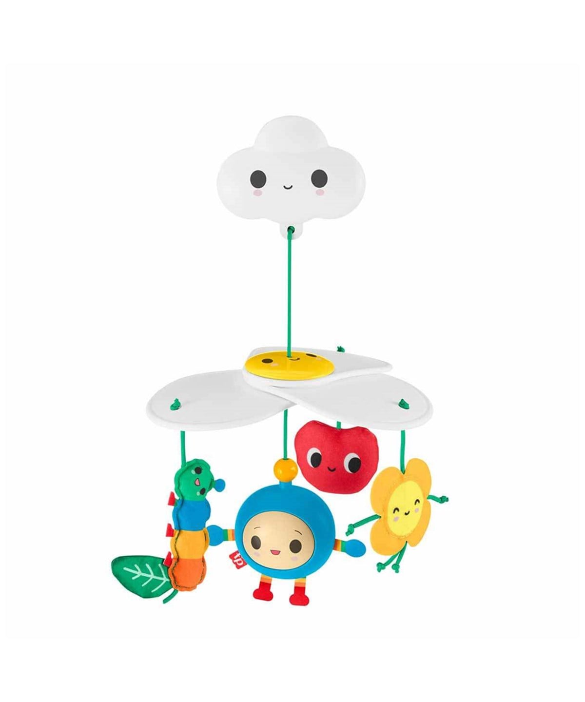 Dişlik ve Çıngıraklar, Fisher Price, Fisher Price Mutlu Dünya Eğlenceli Bebek Arabası Oyuncağı HBW13