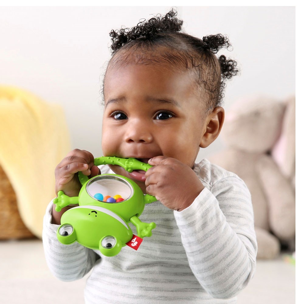 Dişlik ve Çıngıraklar, Fisher Price, Fisher Price Sevimli Dostlar Dişlik ve Çıngıraklar GHK76 GGF03 Sevimli Kurbağa